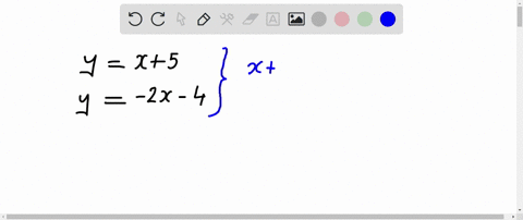 solve-by-using-substitution-yx5-y-2x-4-38227