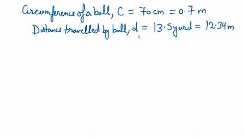 a-soccer-ball-which-has-a-circumference-of-700-cm-rolls-135-yards-in-340-s-a-what-was-the-average-angular-speed-of-the-ball-during-this-time-37853