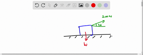 a-256-kg-box-horizontal-frictionless-surface-as-shown-below-a-100-n-force-acts-on-the-box-at-an-angle-of-300-degrees-what-is-the-normal-force-on-the-box-specify-your-answer-in-sl-units-up-to-00532