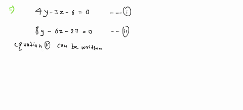 18a-find-the-perpendicular-distance-between-the-parallel-planes-4y-3z-6-0-and-8y-6z-27-0-18b-find-equations-of-the-line-through-the-point-3-6-4-intersecting-the-z-axis-parallel-to-the-plane-77514