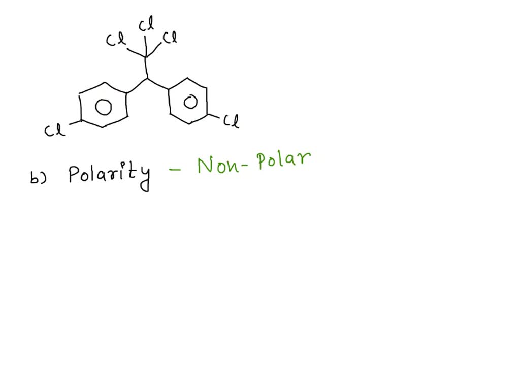 SOLVED: Describe DDT As An Organic Molecule: #) Formula In Hill ...