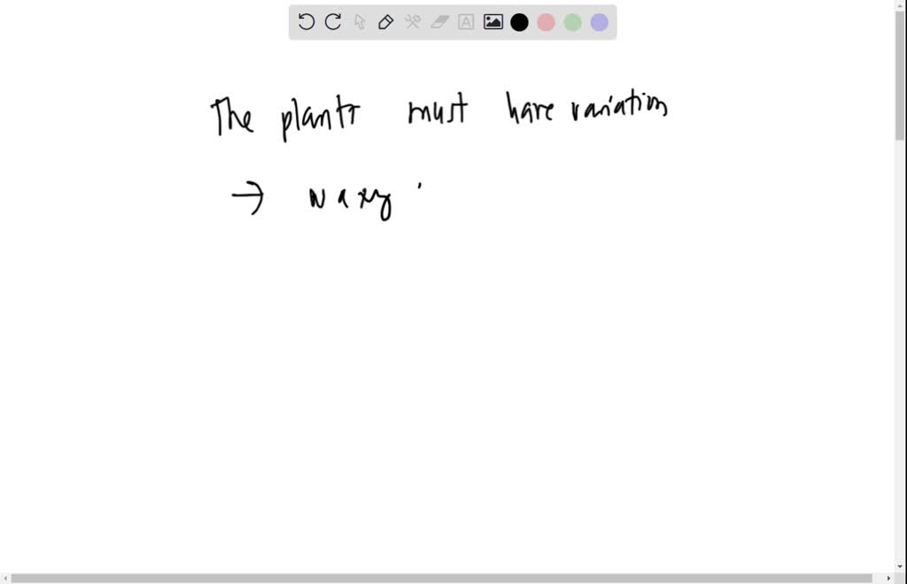 SOLVED Some plants have developed a thick waxy coating that helps