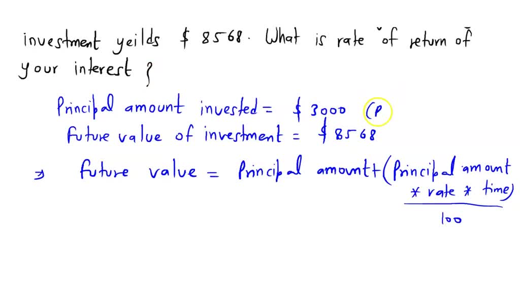 SOLVED: Suppose that you invest 3,000 in stocks. Five years later, your ...