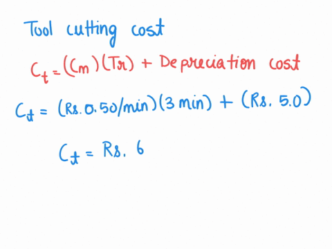 determine-the-optimum-cutting-speed-for-an-operation-on-a-lathe-machine-using-the-following-information-tool-change-time-3-min-tool-regrind-time-3-min-machine-running-cost-re-050-per-min-dep-21066