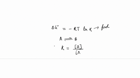 the-ag-for-the-reaction-given-below-is-12kj-mol-1-at-298-k-if-the-ratio-of-the-concentration-of-products-to-the-concentration-of-reactants-bja-is-0025-at-a-temperature-of-298-k-calculate-the-91478
