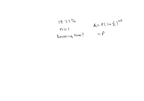 in-its-first-10-years-a-mutual-fund-produced-an-average-annual-return-of-1977-assume-that-money-invested-in-this-fund-continues-to-earn-1977-compounded-annually-how-long-will-it-take-money-i-51381