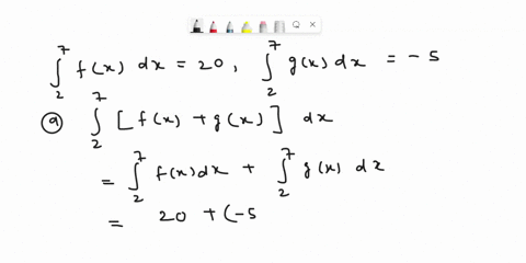 given-k-fx-dx-20-and-gx-dx-5-evaluate-the-following-a-fx-gx-dx-b-j-igtx-fx-dx-c-2gx-dx-d-3fx-dx-19332