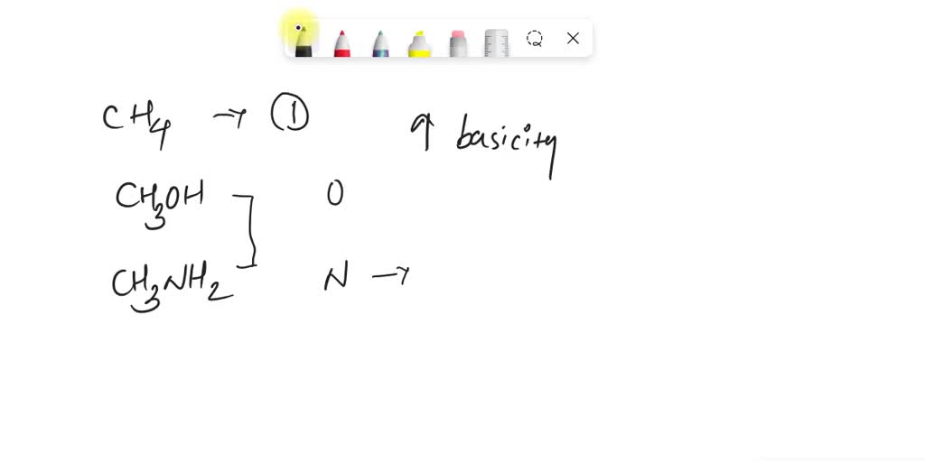 SOLVED Arrange the following compounds in increasing order of basicity