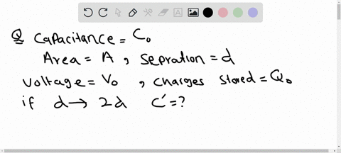 a-parallel-plate-capacitor-of-capacitance-c0-has-plates-of-area-a-with-separation-d-between-them-when-it-is-connected-to-a-battery-of-voltage-v0-it-has-charge-of-magnitude-q0-on-its-plates-t-72875