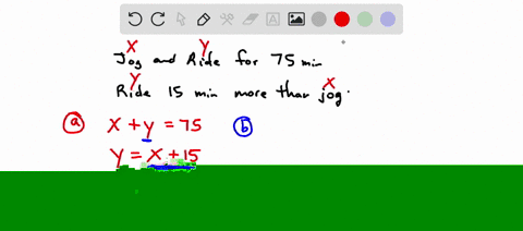 jack-jogs-and-rides-his-bike-for-a-total-of-75-minutes-every-day-he-rides-his-bike-for-15-minutes-longer-than-he-jogs-part-a-write-a-pair-of-linear-equations-to-show-the-relationship-between-78897