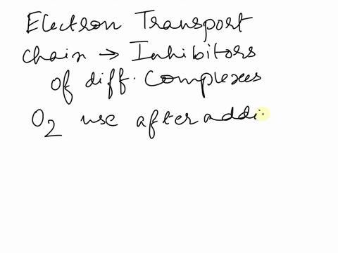 the-sequence-of-events-in-electron-transport-was-elucidated-in-part-by-the-use-of-inhibitors-that-block-electron-transfer-at-specific-points-along-the-chain-for-example-adding-rotenone-a-pla-58523
