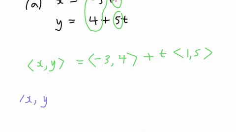 express-the-given-parametric-equations-of-a-line-in-vector-form-using-bracket-notation-and-also-usin-96926