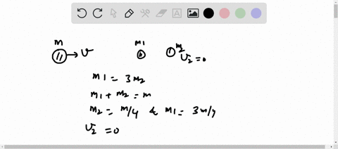 m-object-with-mass-m-and-speed-v-explodes-into-two-pieces-one-with-three-times-the-mass-of-the-other-the-explosion-occurs-in-a-gravity-free-region-the-piece-with-the-least-mass-is-left-at-rest-calcu-4