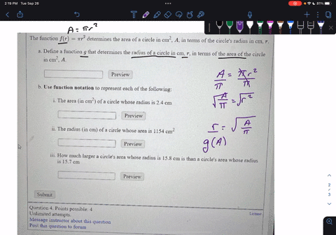 the-function-fr-yr-determines-the-area-of-a-circle-in-cm-a-in-terms-of-the-circles-radius-in-cm-r