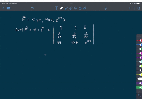 use-stokes-theorem-to-evaluate-c-f-dr-where-c-is-oriented-counterclockwise-as-viewed-from-above-fx-y-z-yzi-4xzj-exyk-c-is-the-circle-x2-y2-25-z-8-25515