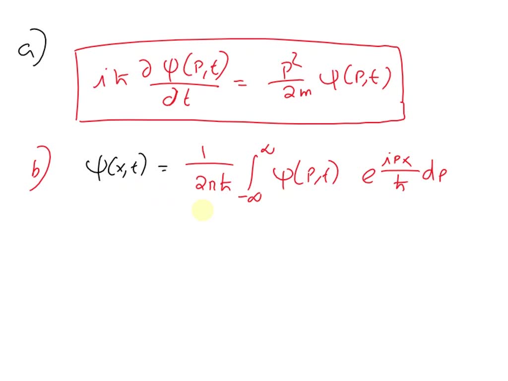 SOLVED: 4. Use Dirac Notations And Representations Of The Unit Operator ...