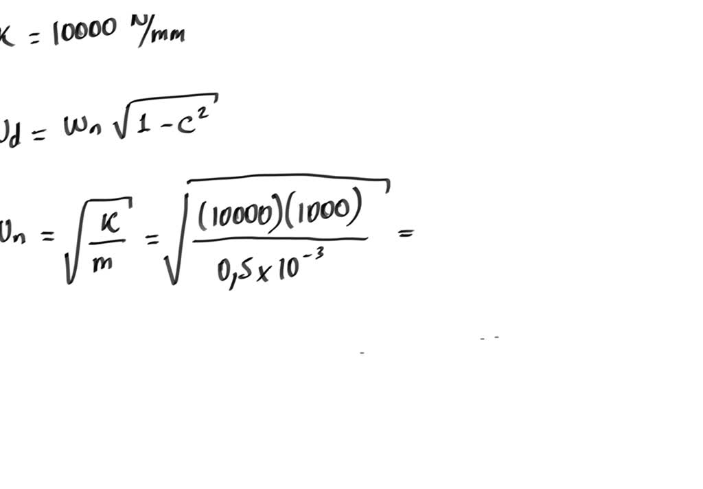 SOLVED A piezoelectric accelerometer has a damping ratio of 0.65, a
