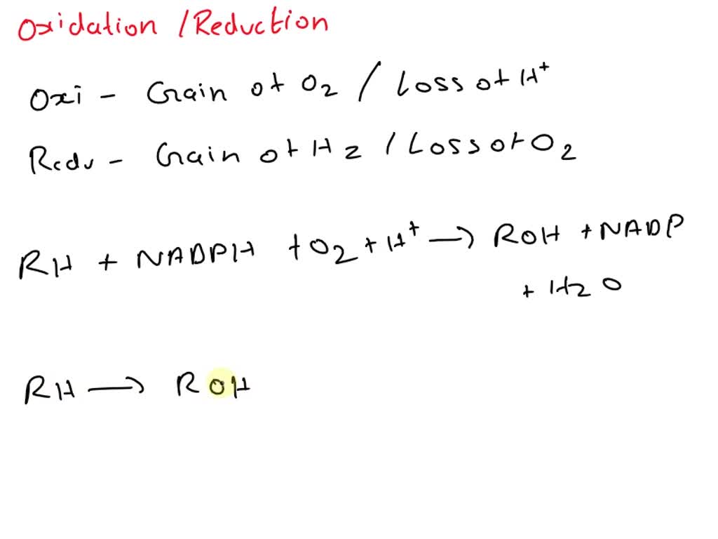 SOLVED: Please explain who is oxidized and who is reduced in the ...