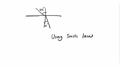 if-the-angle-of-incidence-i-for-a-light-ray-in-air-be-45o-and-the-angle-of-refraction-r-in-glassbe-30-find-refractive-index-of-glass-with-respect-to-airsin-450-80578
