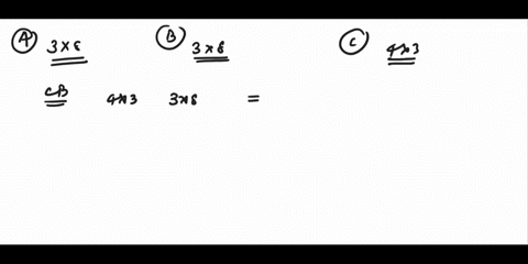 point-if-aand-bare-3-x-8-matrices-and-c-is-a-4-x-3-matrix-which-of-the-following-are-defined-oa-cb-ob-b-c-oc-ca-2b-od-ac-oe-a-b-11525
