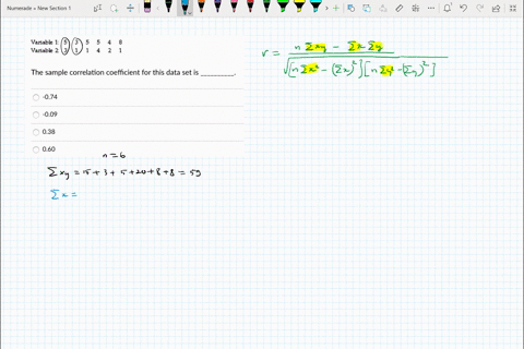 consider-the-following-data-set-variable-1-5-3-5-5-4-variable-2-3-1-4-2-8-the-sample-correlation-coefficient-for-this-data-set-is-074-009-038-060-60767