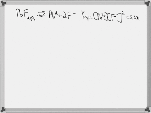 part-c-what-concentration-of-the-lead-ion-pb2-must-be-exceeded-to-precipitate-pbf2-from-a-solution-that-is-100102100102-mm-in-the-fluoride-ion-f-ksp-for-leadii-fluoride-is-33108-express-your-50468