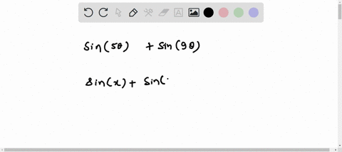 express-the-given-sum-or-difference-as-a-product-of-sines-andlor-cosines-sin-50-sin-90-sin-50-sin-90-94526