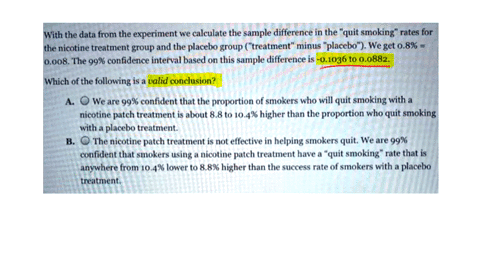 quit-smoking-the-new-england-journal-of-medicine-published-the-results-select-one-answer-of-a-double-blind-placebo-controlled-experiment-to-study-the-effect-of-nicotine-points-patches-and-th-48363