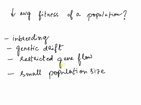 1a-which-of-the-following-situations-could-decrease-the-average-fitness-of-a-population-select-one-a-all-are-correct-b-snakes-in-a-small-reproductively-isolated-populations-must-breed-with-b-00371