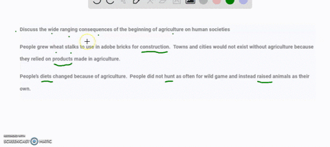 discuss-the-wide-ranging-consequences-of-the-beginning-of-agriculture-on-human-societies-51458