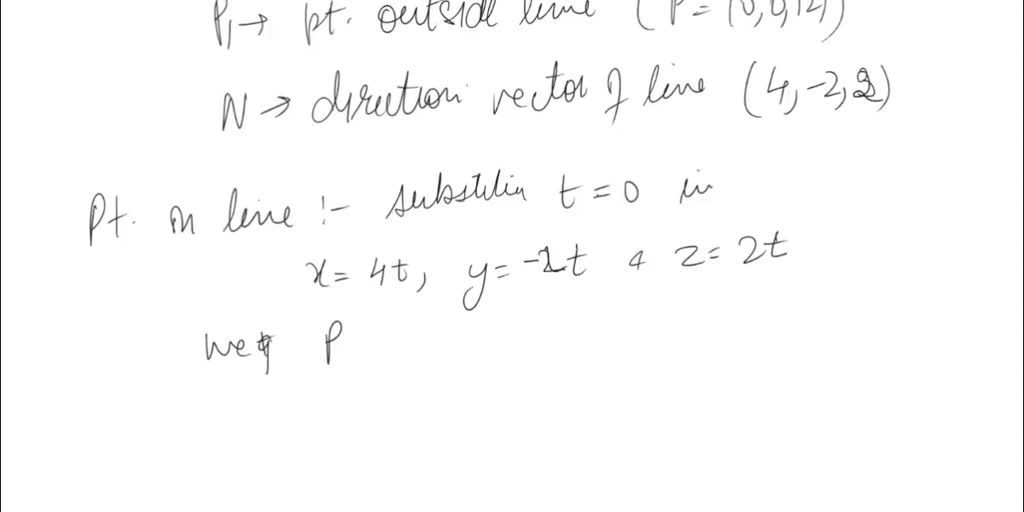 SOLVED: Find the shortest distance from the point P = (5,1) to a point ...
