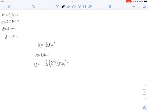 a-sphere-of-mass-m-25-kg-can-move-across-a-horizontal-frictionless-surface-attached-to-the-sphere-is-an-ideal-spring-with-spring-constant-k-27-nm-at-time-t-0-the-sphere-is-pulled-aside-from-35674