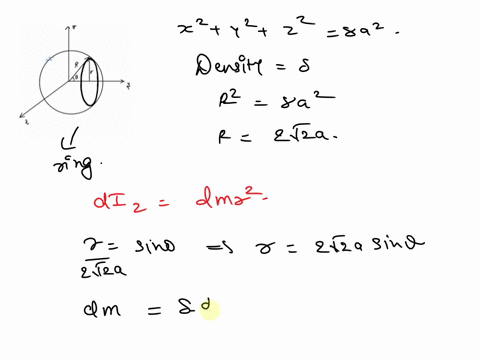 find-the-moment-of-inertia-about-the-z-axis-of-a-thin-spherical-shell-x2-y2-22-8a2-of-constant-density-_-the-moment-of-inertia-is-type-an-exact-answer-using-i-as-needed-18993