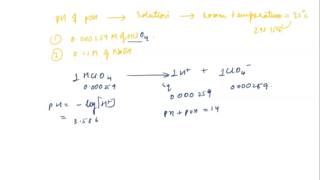 solved-calculate-the-ph-and-the-poh-of-each-of-the-following-solutions