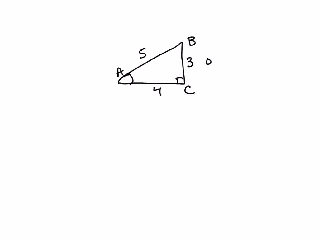 Solved This Problem Refers To Right Triangle Abc With C 90Â° As Shown In The Image Below Use 9935