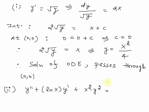 1-consider-the-following-statements_-there-exists-a-solution-of-the-following-ode-y-that-passes-through-the-point-00_-ii-if-y1r-and-yzr-are-two-solutions-of-the-following-ode-y-lnxy-xy2-cosh-57207