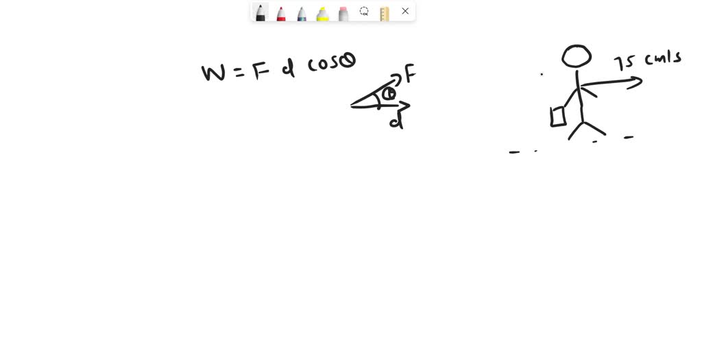 SOLVED Question 23 (1 point) You carry a 7.0 kg bag of groceries 1.2 m