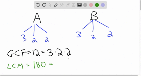 two-whole-numbers-_-and-b-have-least-common-multiple-of-180-and-greatest-common-factor-of-12-which-value-could-be-the-sum-of-a-and-b-55912