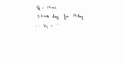 a-child-must-take-10-ml-of-cephalexin-an-antibiotic-by-mouth-2-times-a-day-for-14-days-the-solution-is-provided-as-a-50-mgml-suspension-how-many-milligrams-will-the-child-have-taken-when-the-course-of
