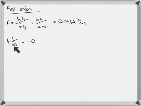 liquid-a-decomposes-by-first-order-kinetics-and-in-a-batch-reactor-50-ofa-is-converted-in-a-15-minute-run-how-much-longer-would-it-take-to-reach99-conversion-also-repeat-the-problem-for-seco-13806