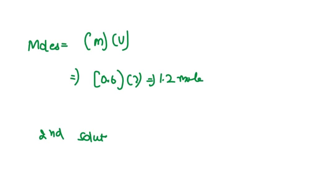 SOLVED: If 200 mL of a 0.5 M sodium hydroxide (NaOH) solution is mixed