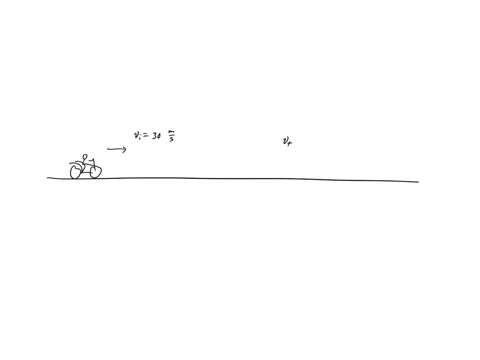 a-motorcycle-is-moving-at-30-ms-when-the-rider-applies-the-brakes-giving-the-motorcycle-a-constant-deceleration-during-the-30-s-interval-immediately-after-braking-begins-the-speed-decreases-17544