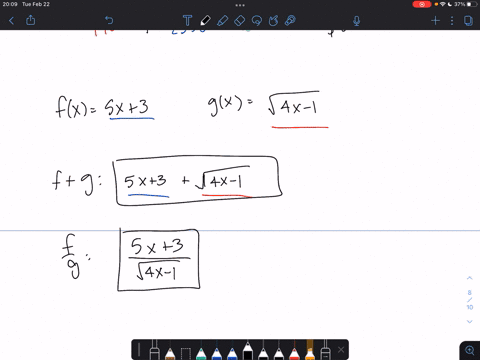 suppose-that-the-functions-f-and-g-are-defined-as-follows-fk-3sx3-gx-v4x-1-find-fg-and-then-give-their-domains-using-interval-notation_-2-0-domain-of-f-0-domain-of-0-00286