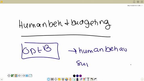 which-of-the-following-statements-regarding-human-behavior-and-budgeting-is-true-a-setting-budget-goals-that-are-too-high-to-attain-helps-to-motivate-managers-and-employees-b-involving-employees-in-th