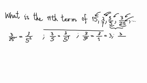 what-is-the-11th-term-of-15-3-35-325