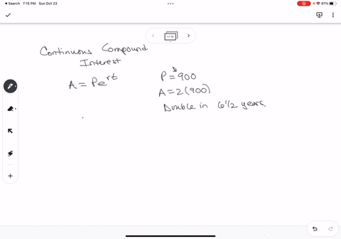 find-the-missing-values-assuming-continuously-compounded-interest-round-your-answers-to-two-decimal-places-initial-investment-annual-rate-time-to-double-amount-after-10-years-initial-investm-99526