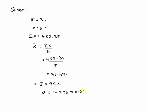 the-yield-of-a-chemical-process-is-being-studied-from-previous-experience-yield-is-known-to-be-normally-distributed-and-3-the-past-five-days-of-plant-operation-have-resulted-in-the-following-35007
