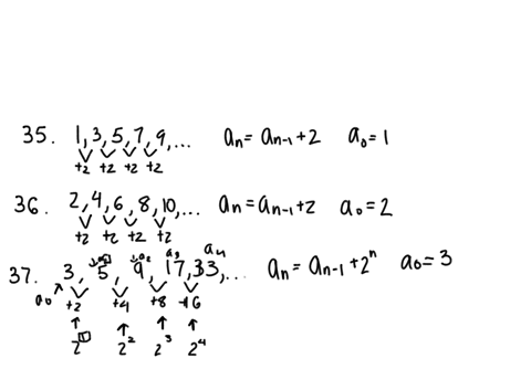 in-problems-35-40-find-a-recursive-definition-for-the-se-quence-35-13579-36-2468-10-37-3591733-38-15143055-39-136-1015-1235-8-13-40-2-3-5-00243