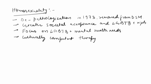 how-has-the-field-of-mental-health-changed-as-a-result-of-the-current-concepts-of-homosexuality-and-ptsd-39608