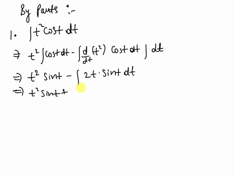evaluate-the-following-integrals-using-integration-by-parts-821-j-tcost-dt-822-xinx-dx-93988